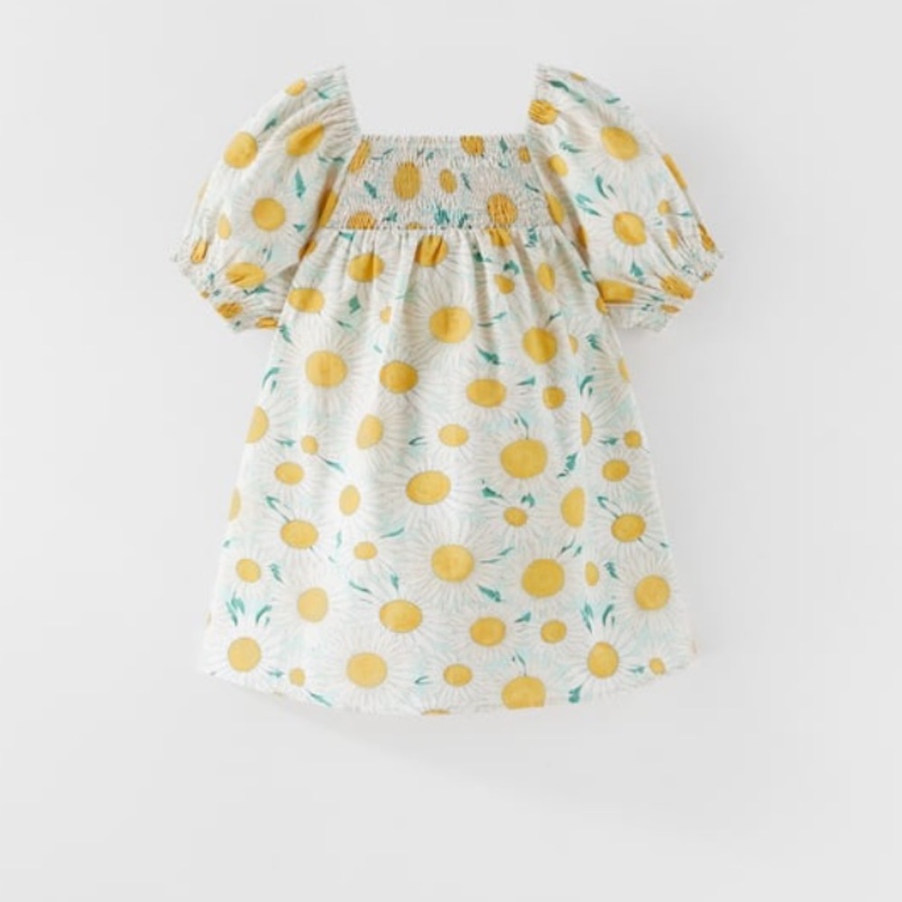 Gently Used Zara Sunflower Dress